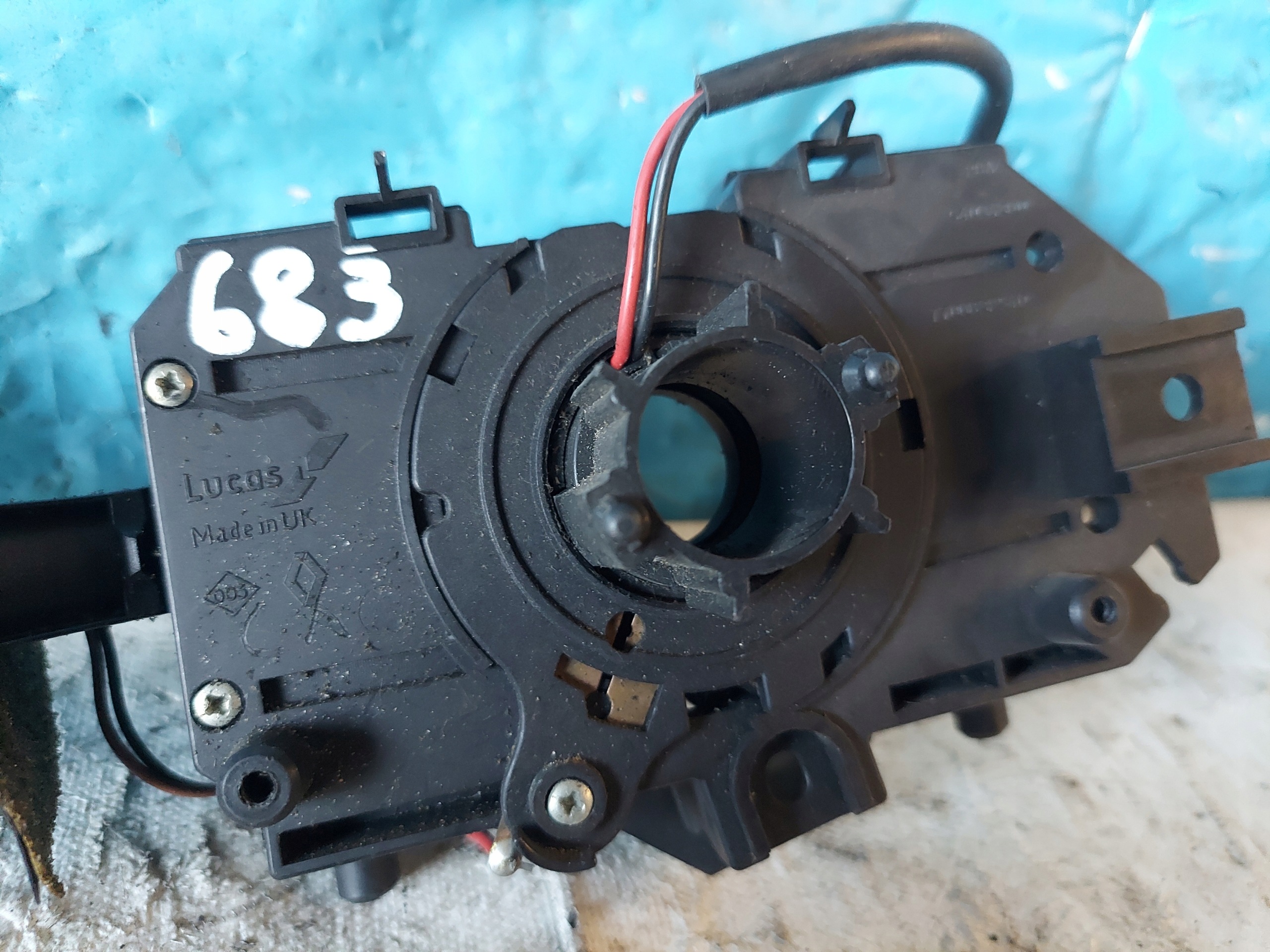 contrôle volant commande levier commodo sous volant LAGUNA et