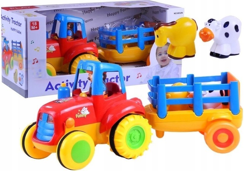 

Traktor Farmer Zwierzęta Dzwięk