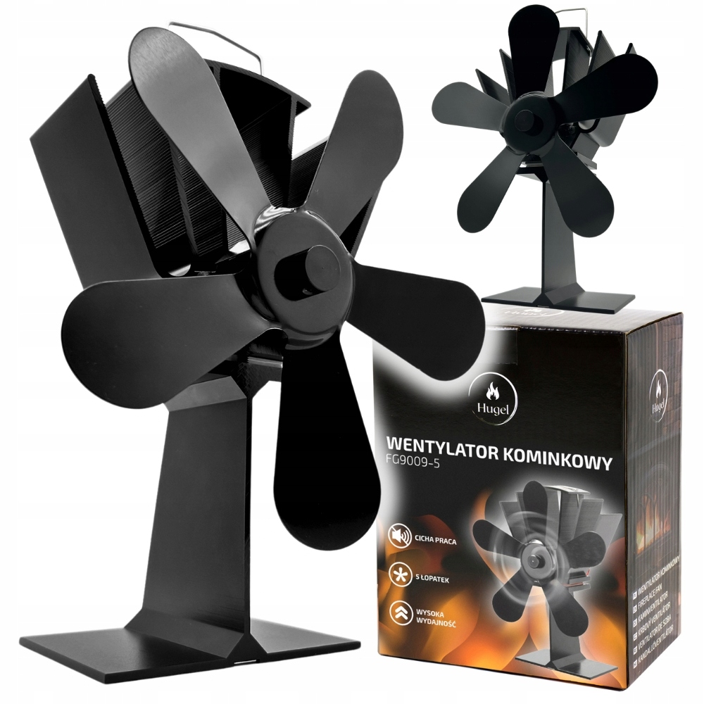 Wentylator kominkowy VODA Kod producenta Wentylator kominkowy zasilany ciepłem