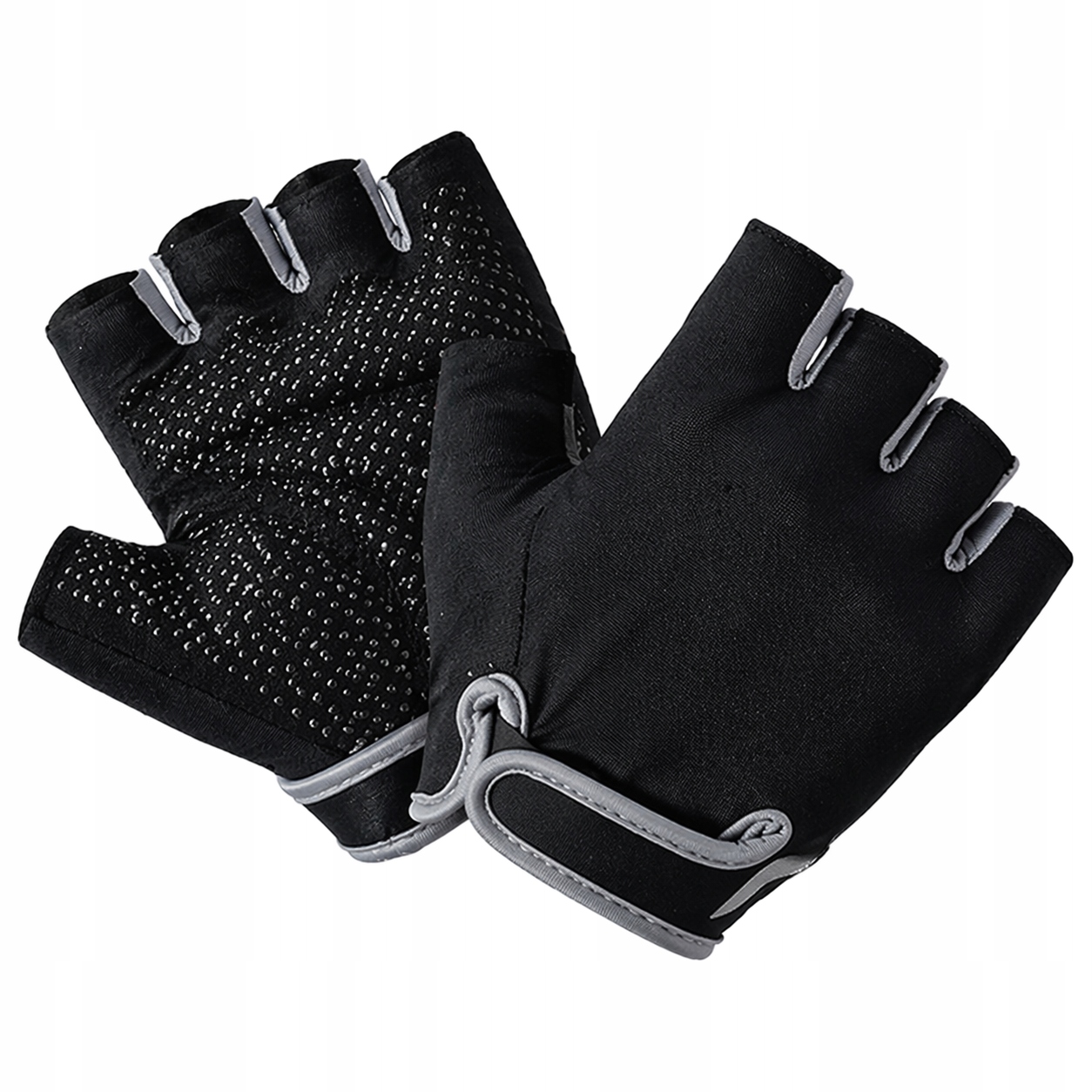 Go Active Rękawiczki rowerowe Męskie roz. M/L Czarny Szary