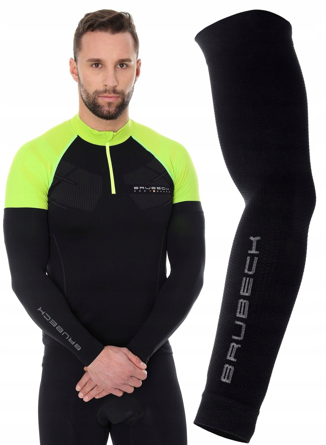 

Brubeck Ochronne Rękawki Rowerowe 3D Pro L/XL