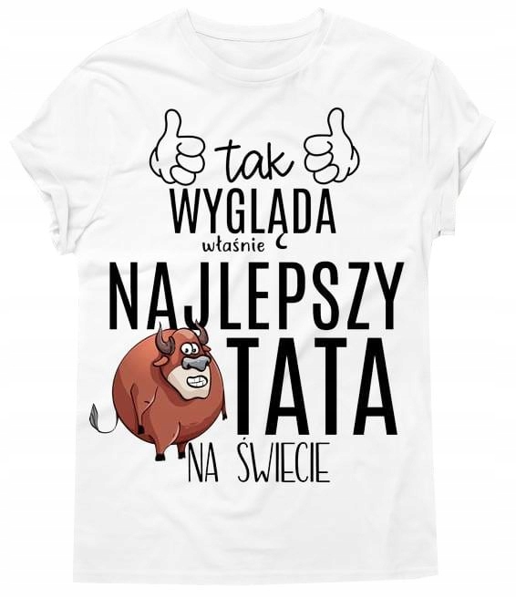

T-shirt koszulka na prezent dla taty roz M