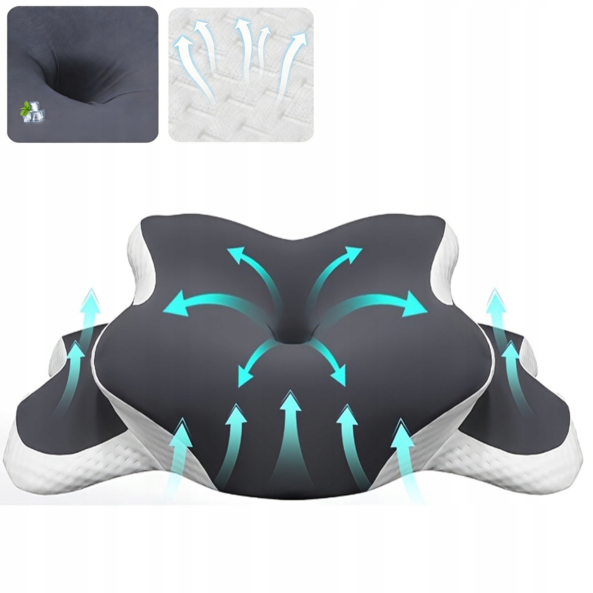 Poduszka Ortopedyczna Motyl 2 Wysokości Użytku