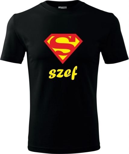 

Fajne Prezenty Urodzinowe Koszulki Super Szef
