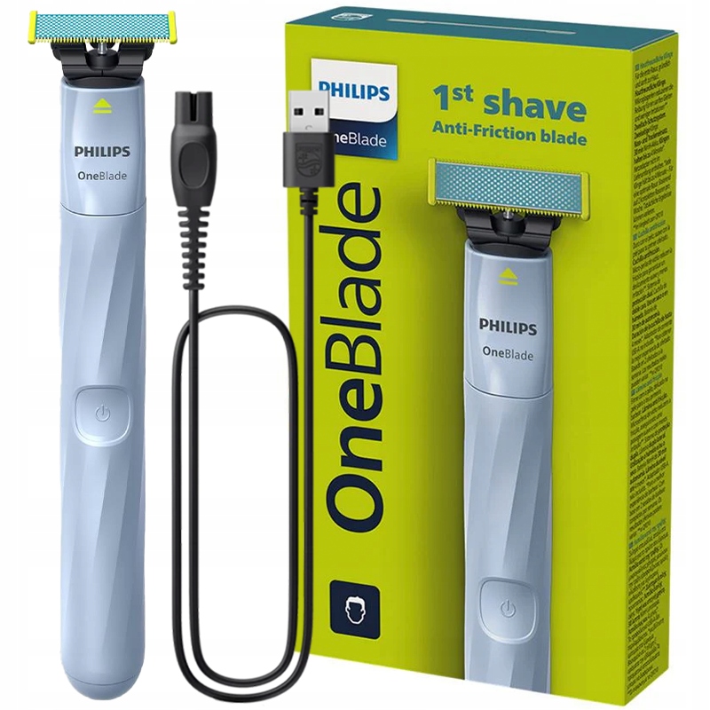 Holicí Strojek s břitem pro citlivou pokožku Philips OneBlade First Shave QP1324/20