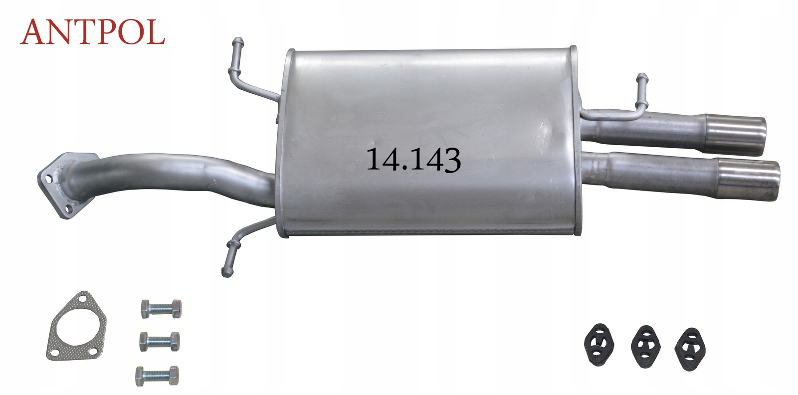 MITSUBISHI CARISMA 1.8 2.0 кінцевий глушник 14.143