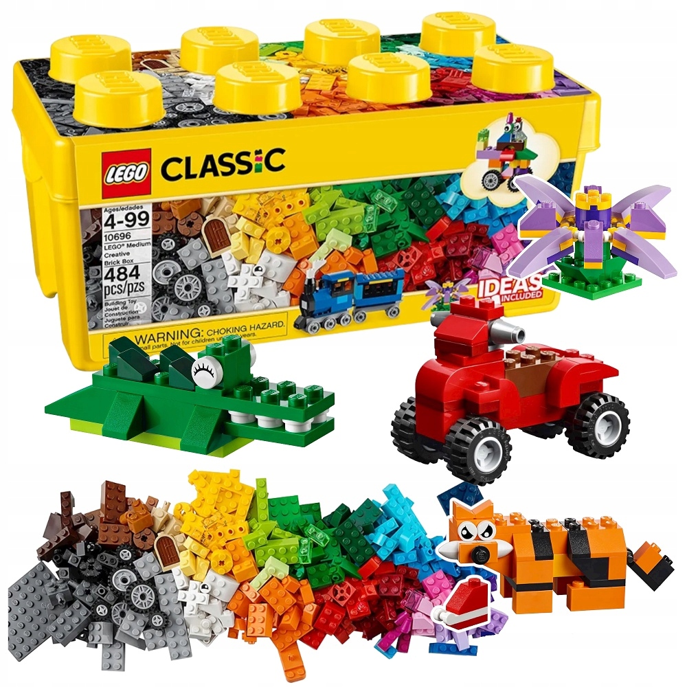 KLOCKI LEGO CLASSIC ŚREDNI ZESTAW 10696 Nazwa zestawu Kreatywne klocki średnie pudełko
