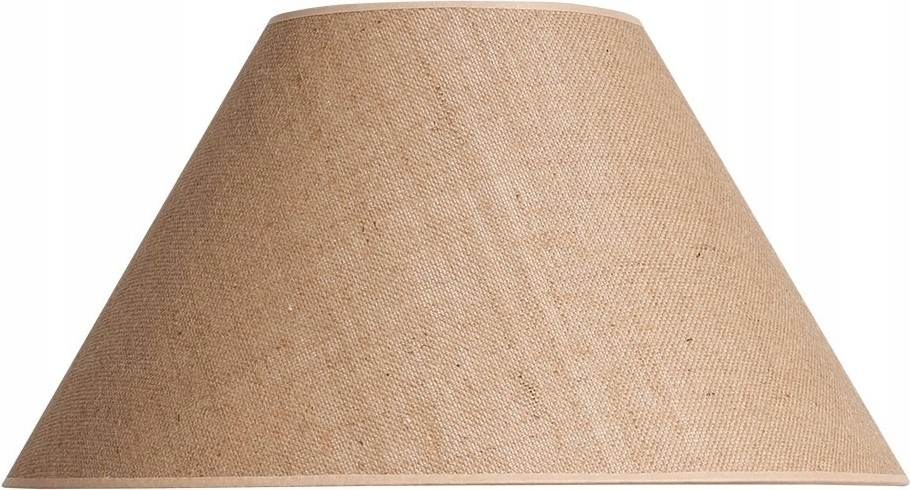 Abażur Klosz Tkanina Naturalna Juta Pcv 20x40x22
