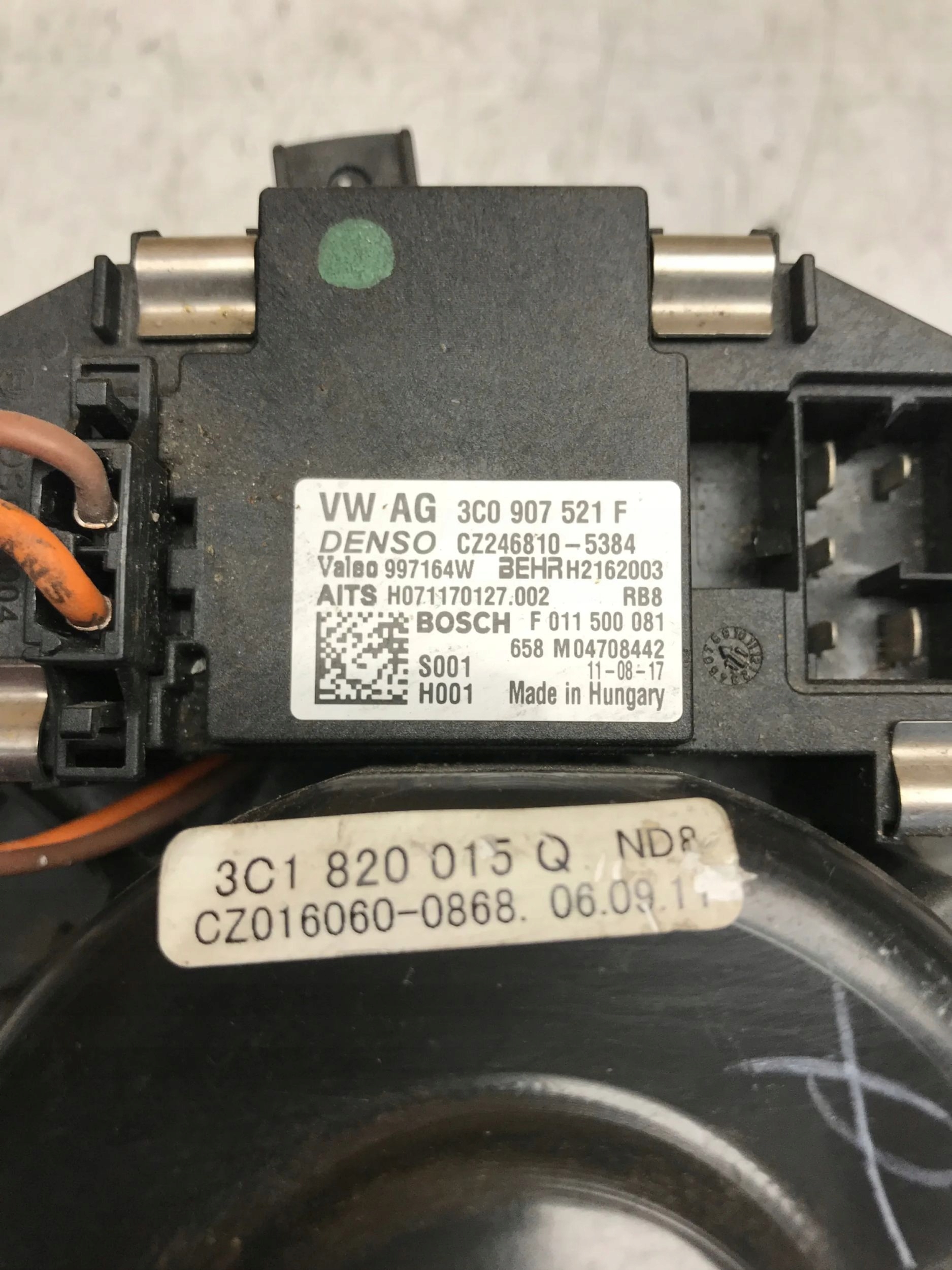 Lüfter DMUCHAWA VW SKODA AUDI 3C1820015Q