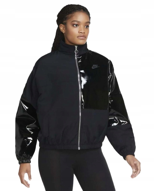 Dámská bunda Nike Sportswear Icon Clash Oversized Fit CZ1870-010 vel. M