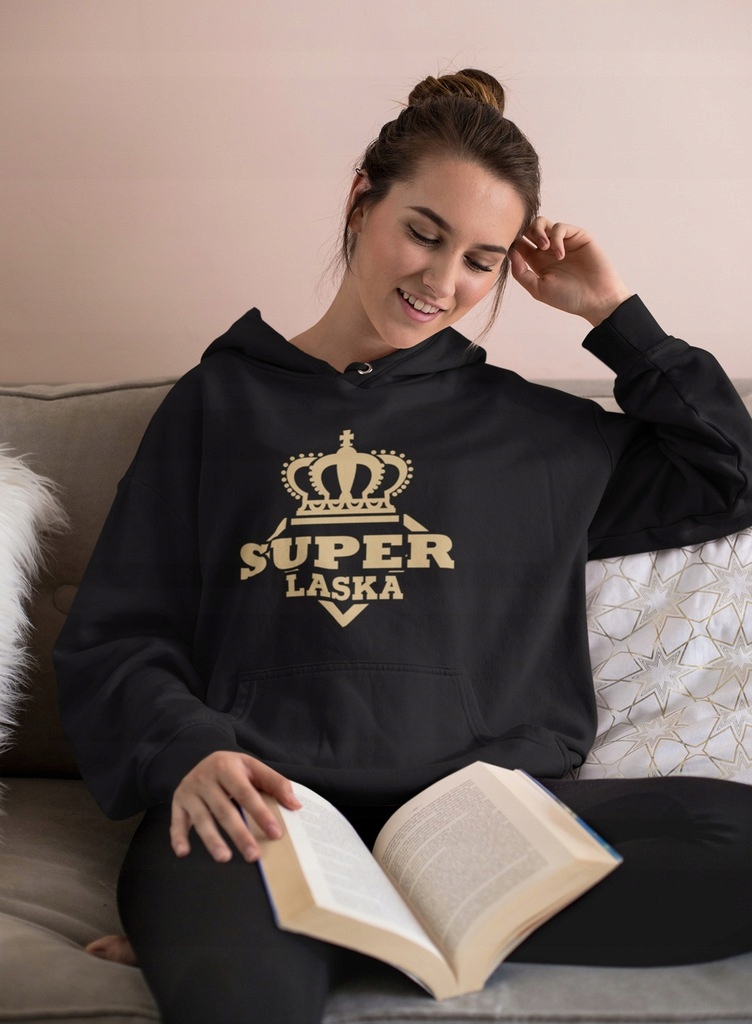 BLUZA DAMSKA KANGURKA PREZENT SUPER LASKA Rozmiar one size