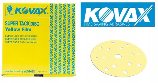 

Kovax Yellow film P2000 dysk ścierny 152 mm15hol