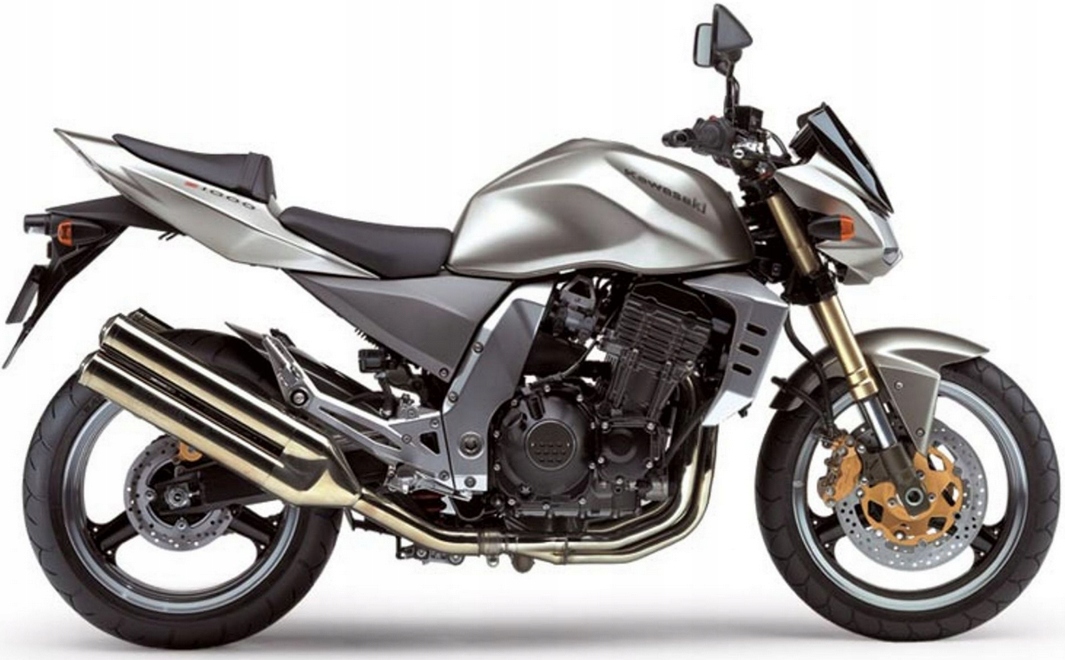 Samolepky Na Motocykl Juula Pro Kawasaki Z Roku 1000 2004-2006 Titanové 725