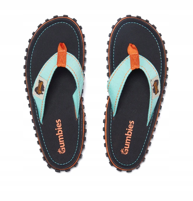 Žabky Gumbies Islander Flip-flops Unisex Tricolor Black 36