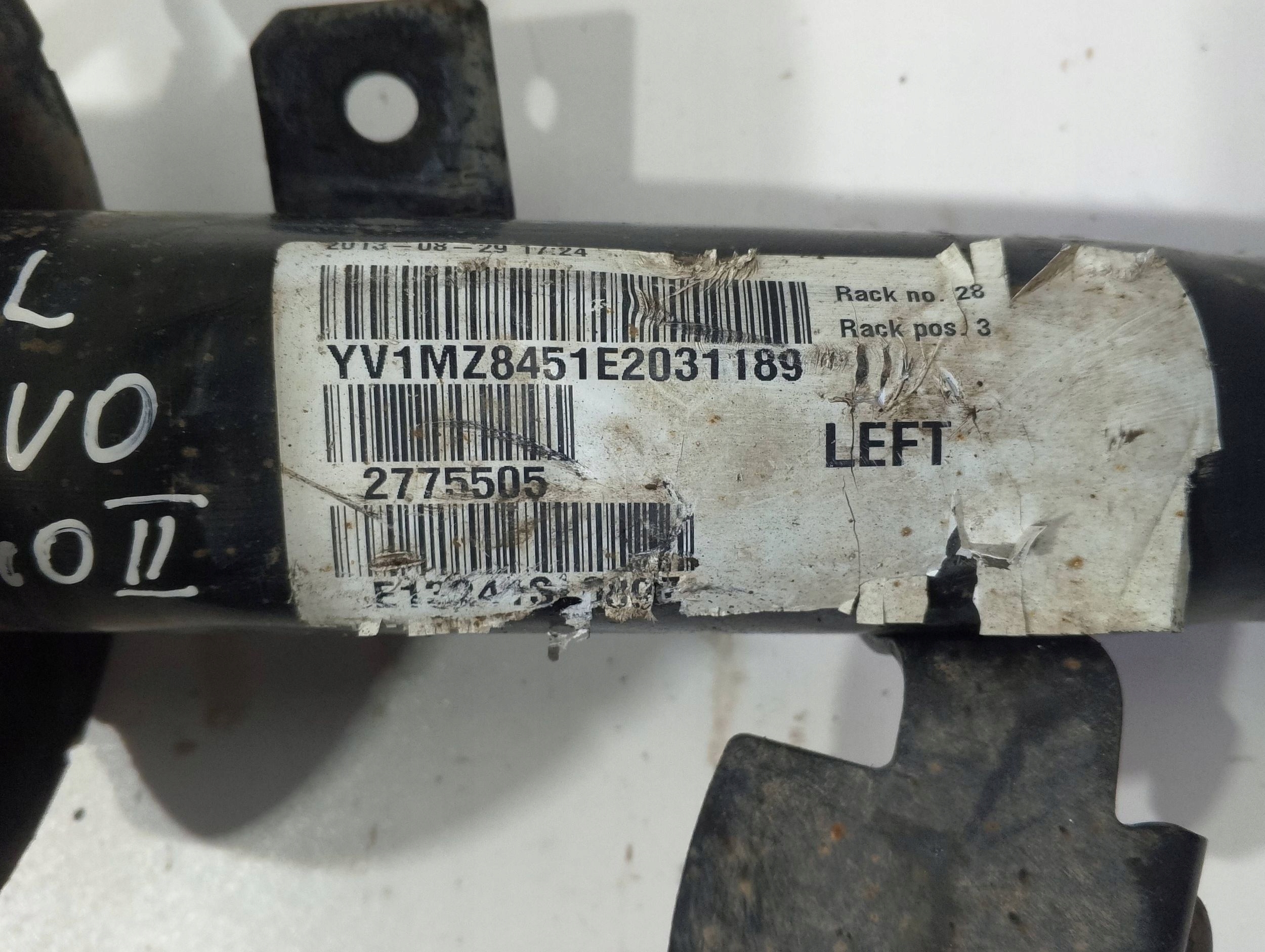 VOLVO V40 II shock absorber McPherson front left front 31406830 (F457)