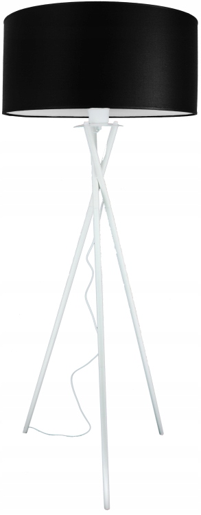 Moderná podlahová lampa čierne tienidlo 40 cm, obývacia izba, spálňa, Led Novinka