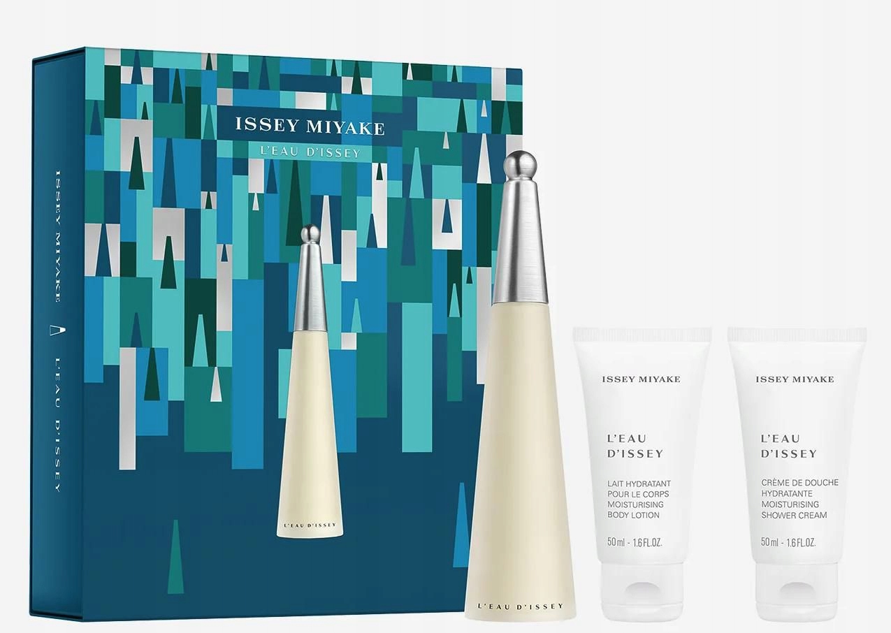 Issey Miyake Dárková Sada L'eau D'issey Edt 50 ML Tělové Mléko 50 ML Sprchový Gel