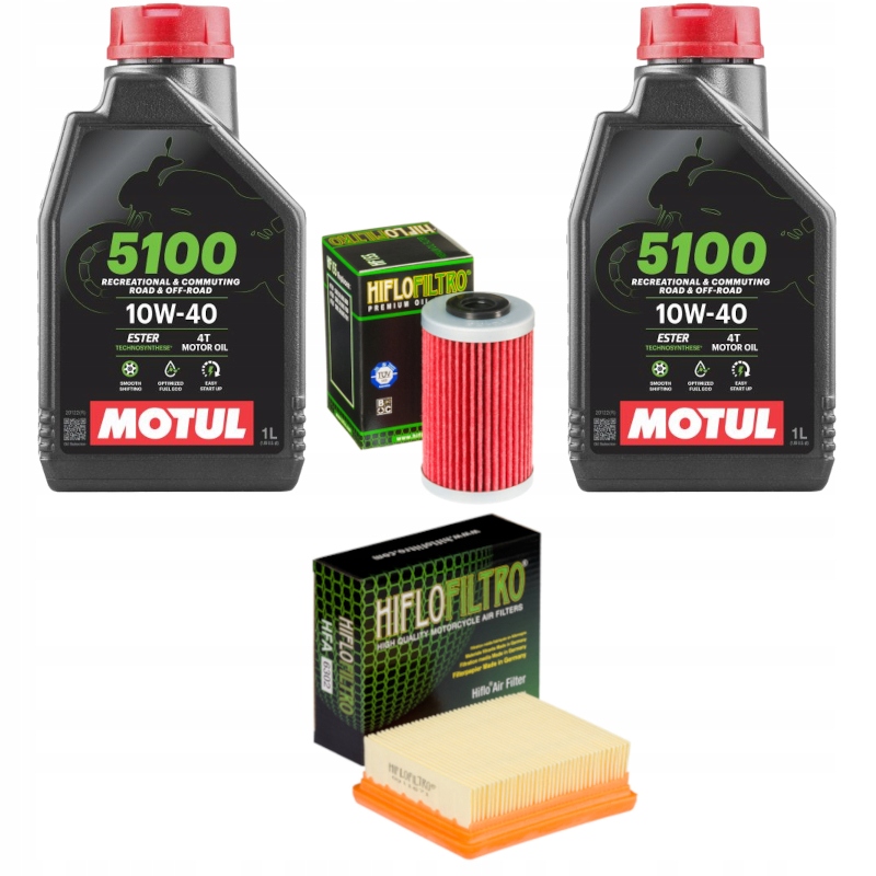 Zestaw Ktm Duke 125 11-16 olej filtry