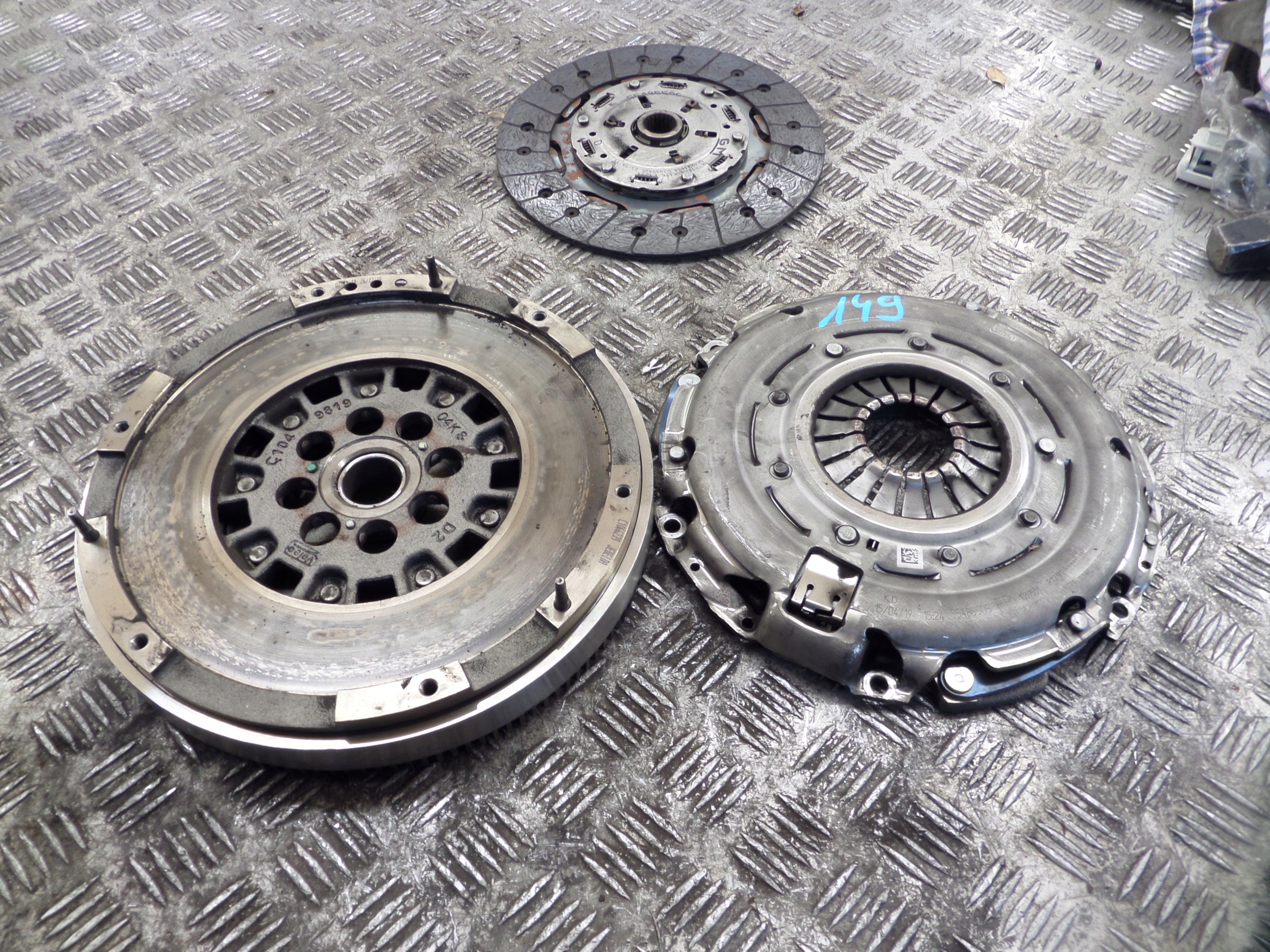 Opel OE 55485505 Montage Embrayage