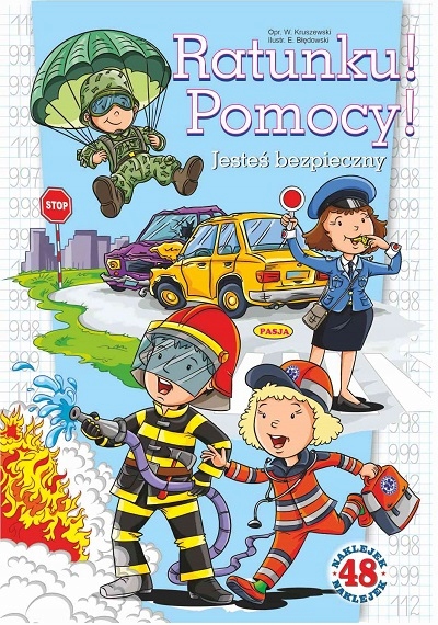 

Ratunku! Pomocy! Jesteś Bezpieczny. Kolorowanka