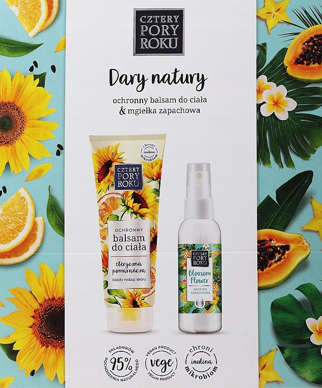 2x kosmetická sada Cztery Pory Roku Dary přírody (tělový balzám 250 ml+