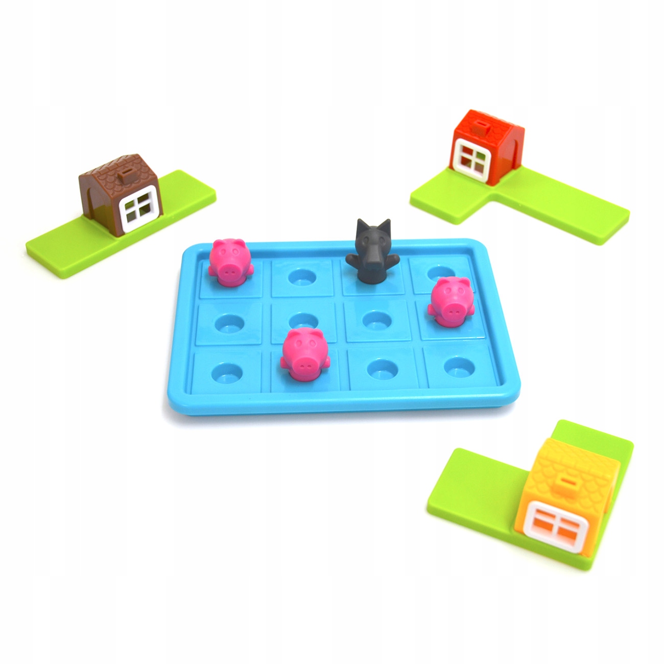Gra logiczna TRZY MAŁE ŚWINKI PL IUVI SMART GAMES Nazwa Three Little Piggies
