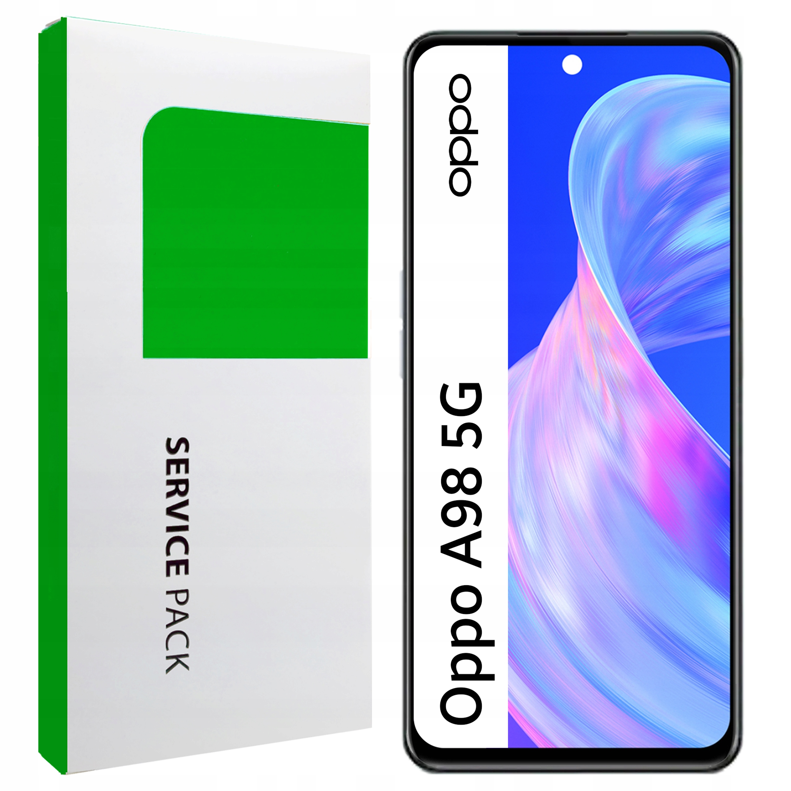 Originální Zila pro Oppo A98 5G LCD Displej Digitizer Dotyk Rámeček