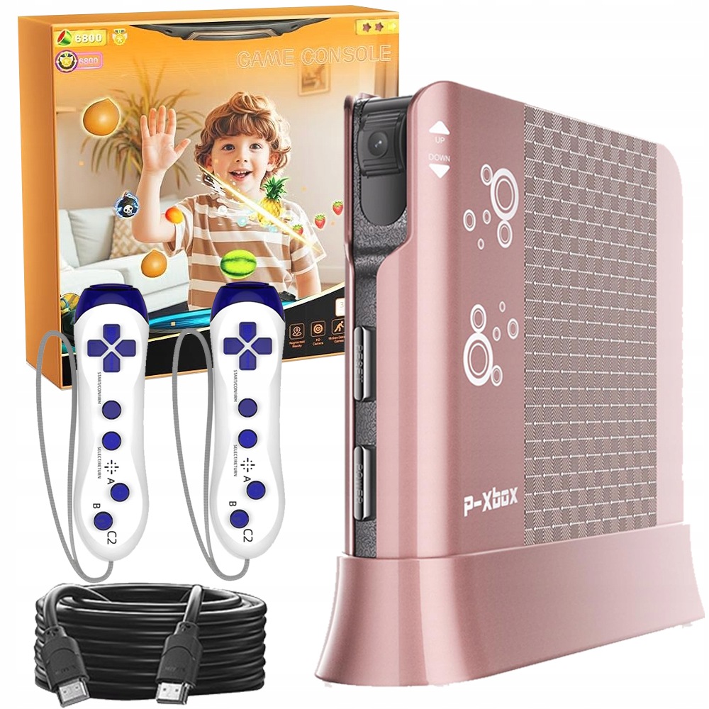 Gra Telewizyjna Konsola Retro Gry Ruchowe Dla Dzieci Hdmi 2 Pady