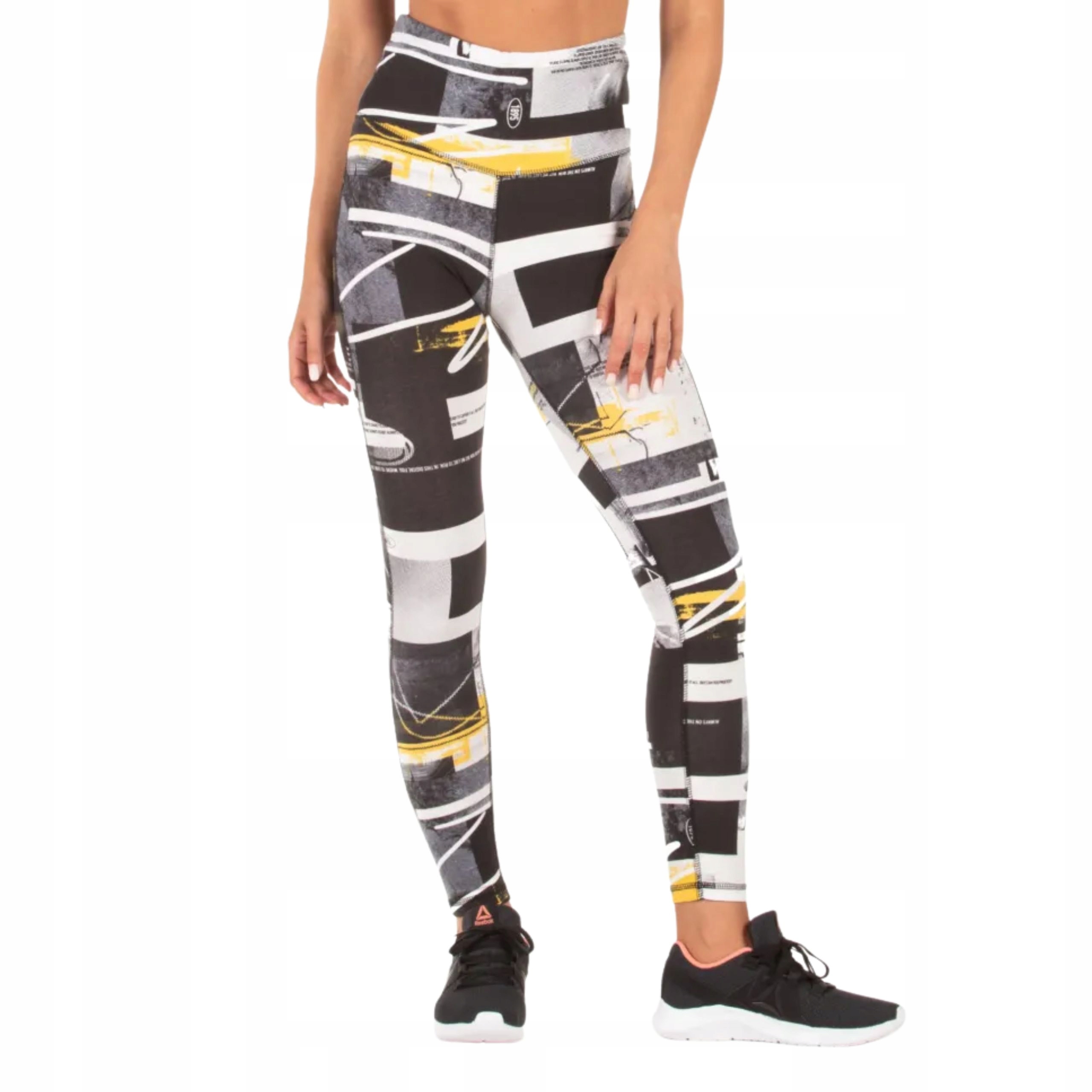 Damskie legginsy treningowe Reebok Wor Myt Aop Legging Xs
