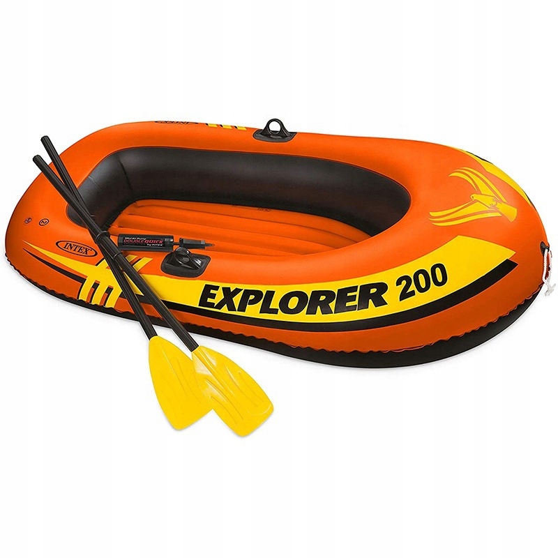 Ponton z wiosłami Explorer 200 196 cm INTEX 58331 dla dzieci