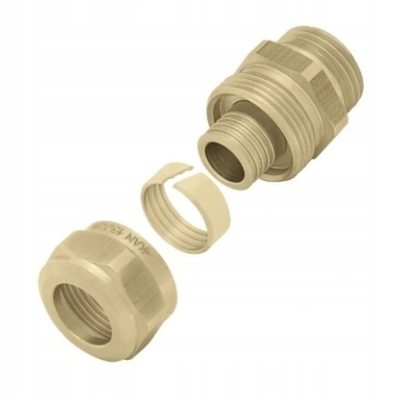 

Złączka Mosiężna Skręcana Z Gwintem Zewnętrznym 18