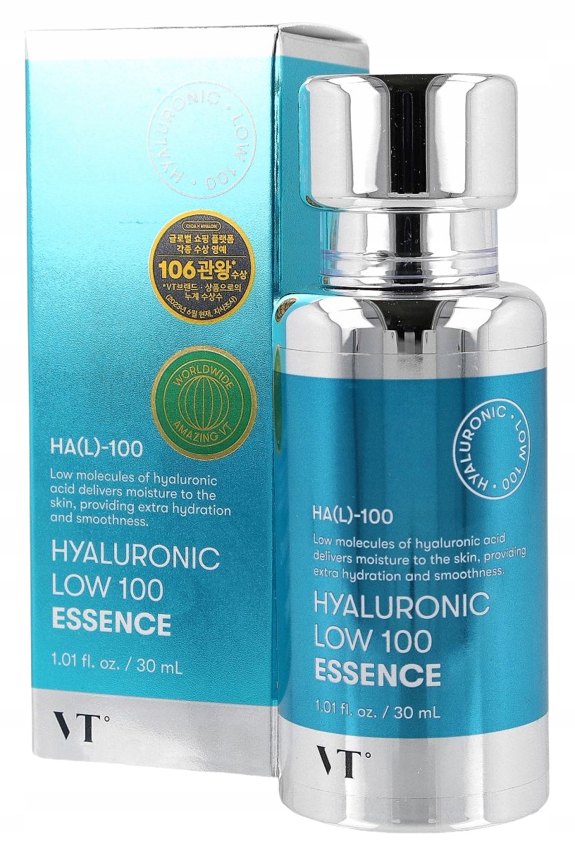 Vt Cosmetics Hyaluronic Low 100 Essence Esence s kyselinou hyaluronovou 30 ml