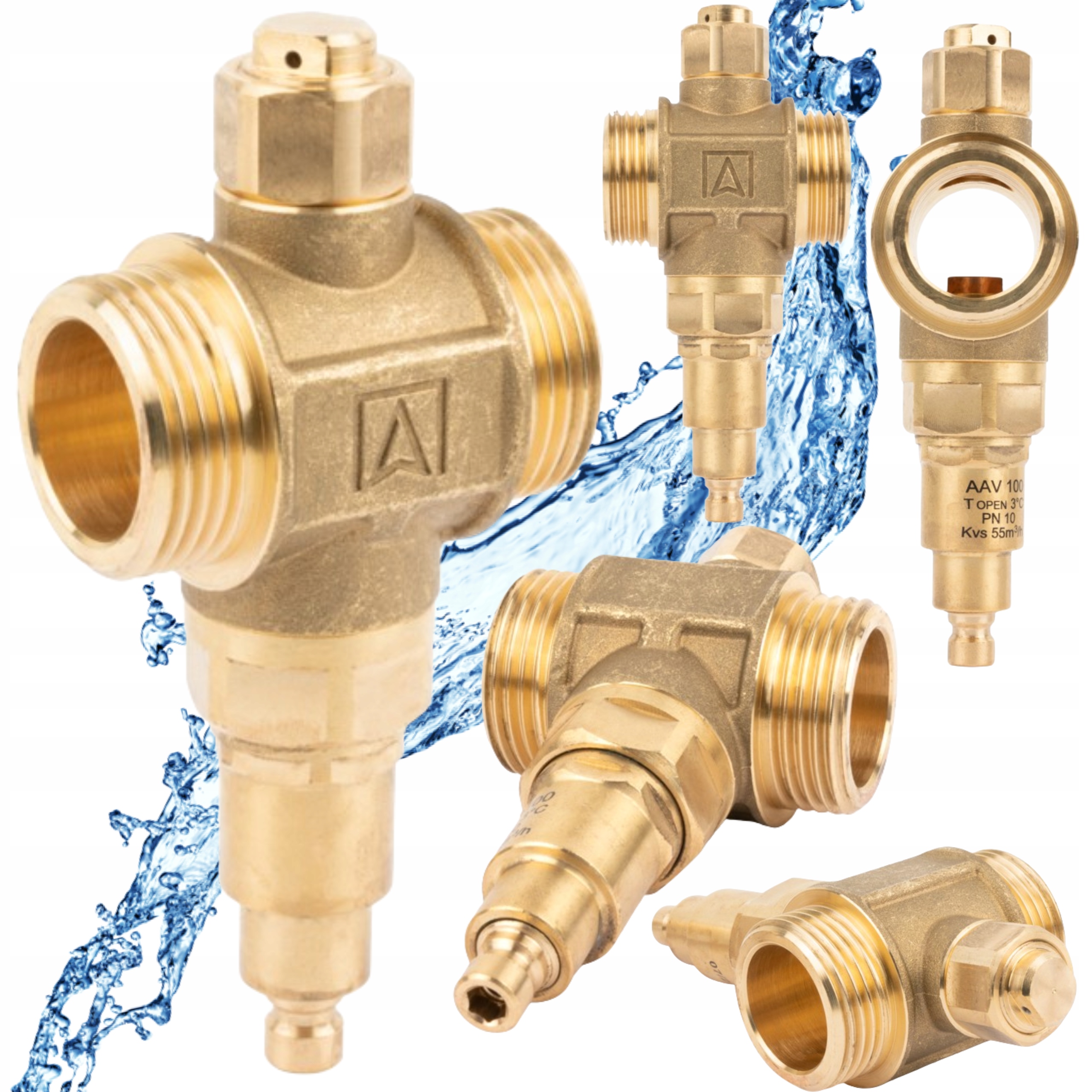 Protimrazový Ventil Proti Zamrznutiu 1" Aav 100 Afriso Pre Tepelné Čerpadlá