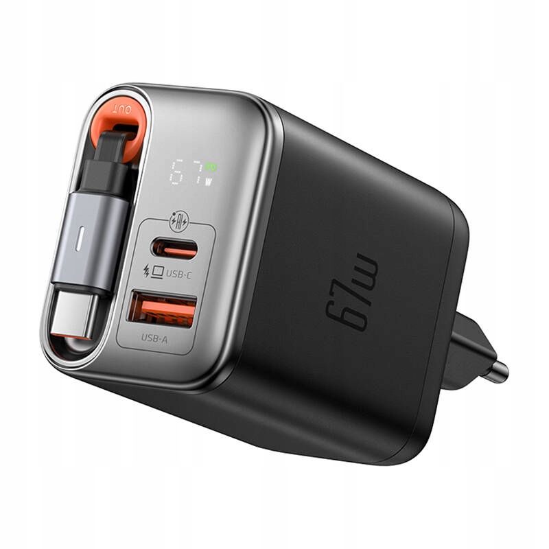MCDODO 67W USB C Szybka Ładowarka GaN 3-Port do iPhone Android MacBook — miniatura 10