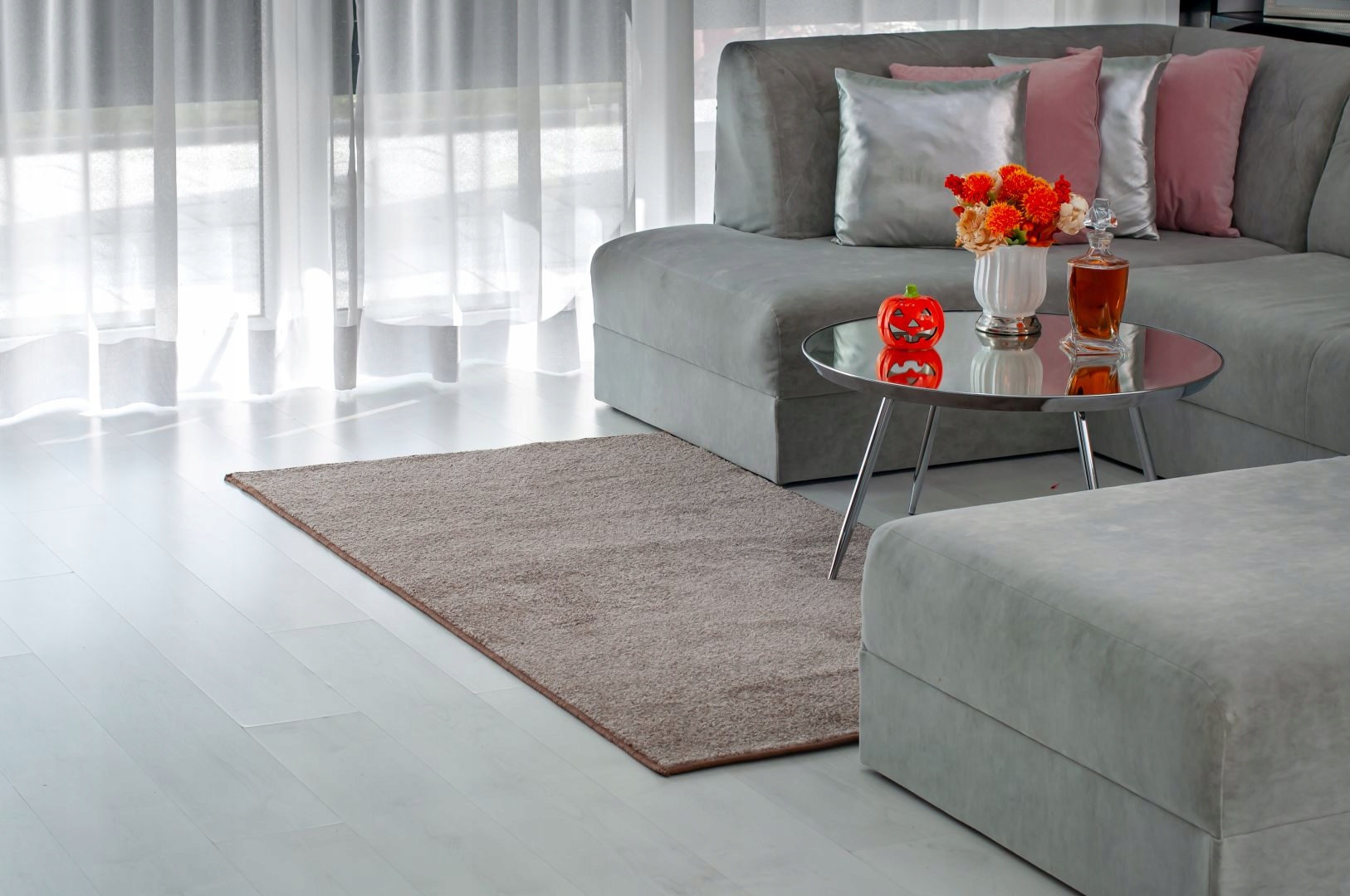 DYWAN MATA SHAGGY OBSZYTY WŁOCHACZ 50x100cm SALON MIĘKKI NOWOCZESNE WZORY Długość 100 cm