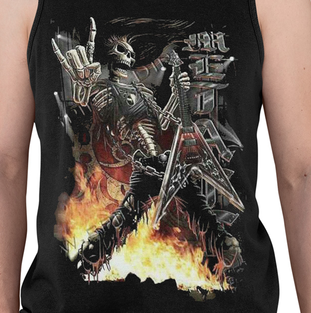 TANK TOP HORROR/ROCK METAL Marka inna