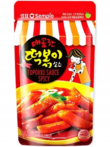 Levně 5 x Omáčka do topokky Sweet&Spicy, sáček 150 g Sempio