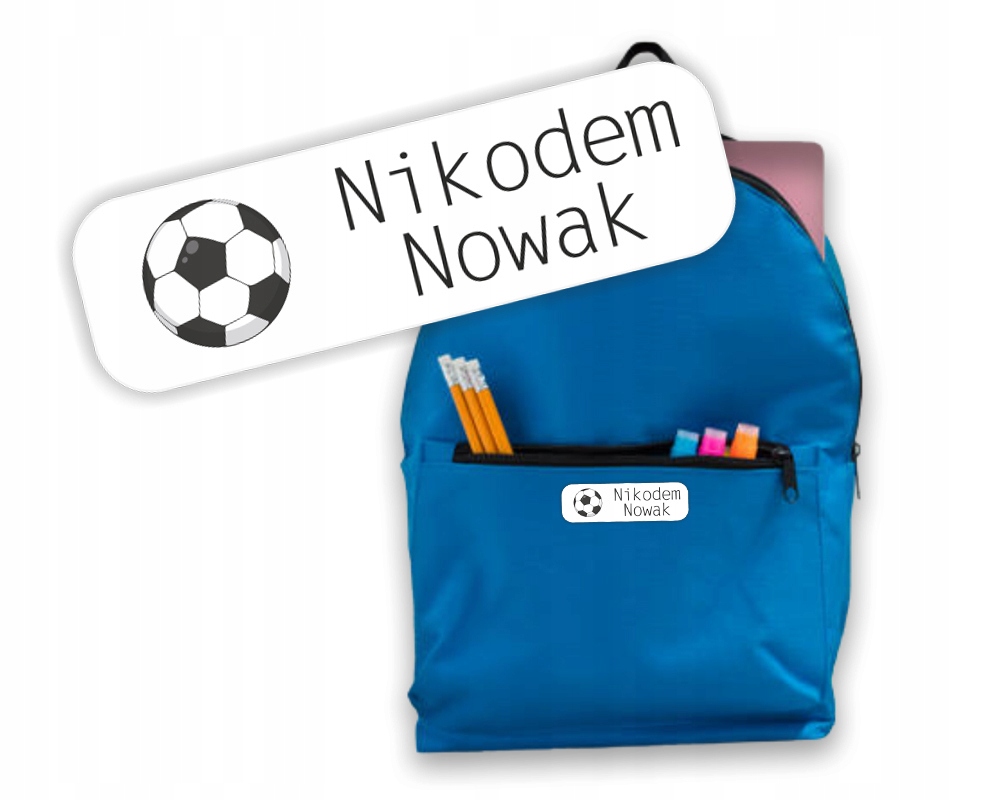 

56xNAPRASOWANKI Metki Imienne Imienniki Na Ubrania