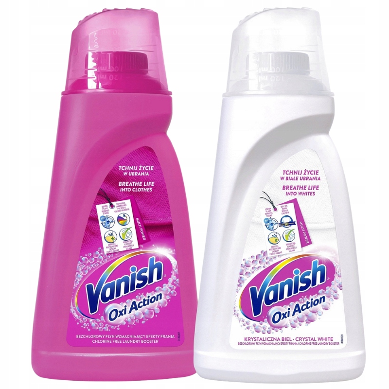 

Vanish Oxi Action Odplamiacz do Koloru i Bieli 2L