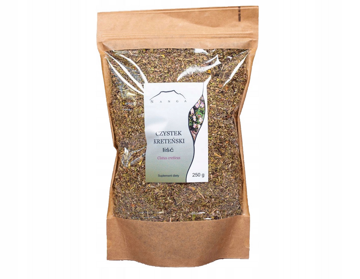 

Cistus creticus Czystek Kreteński Liść Cięty 250g