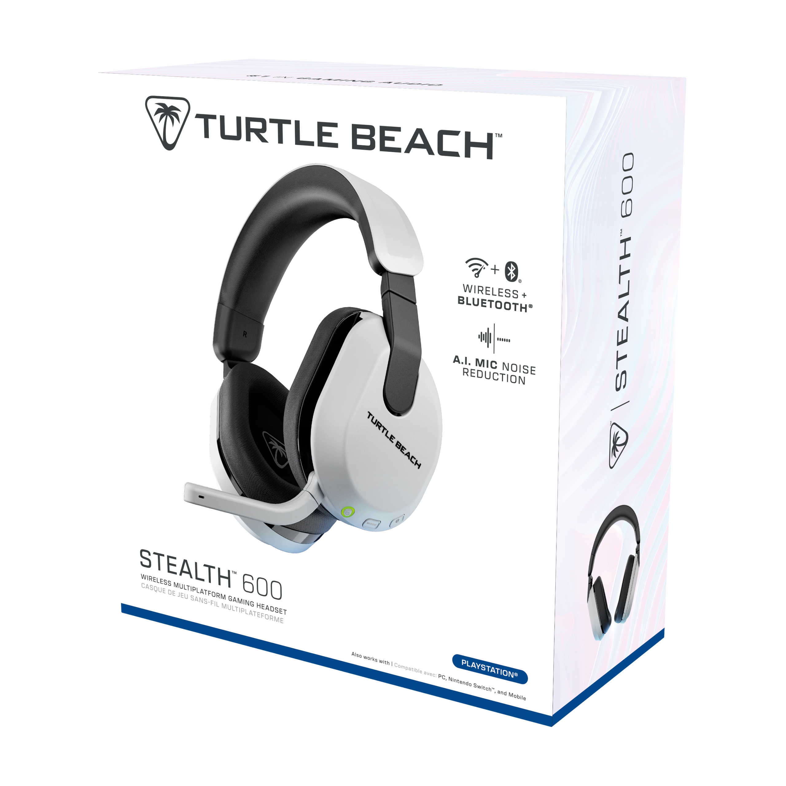 Turtle Beach Stealth 600 Gen3 do PS5 z mikrofonem Słuchawki bezprzewodowe