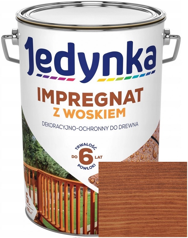 JEDYNKA IMPREGNAT DREWNA Z WOSKIEM TEK 5L