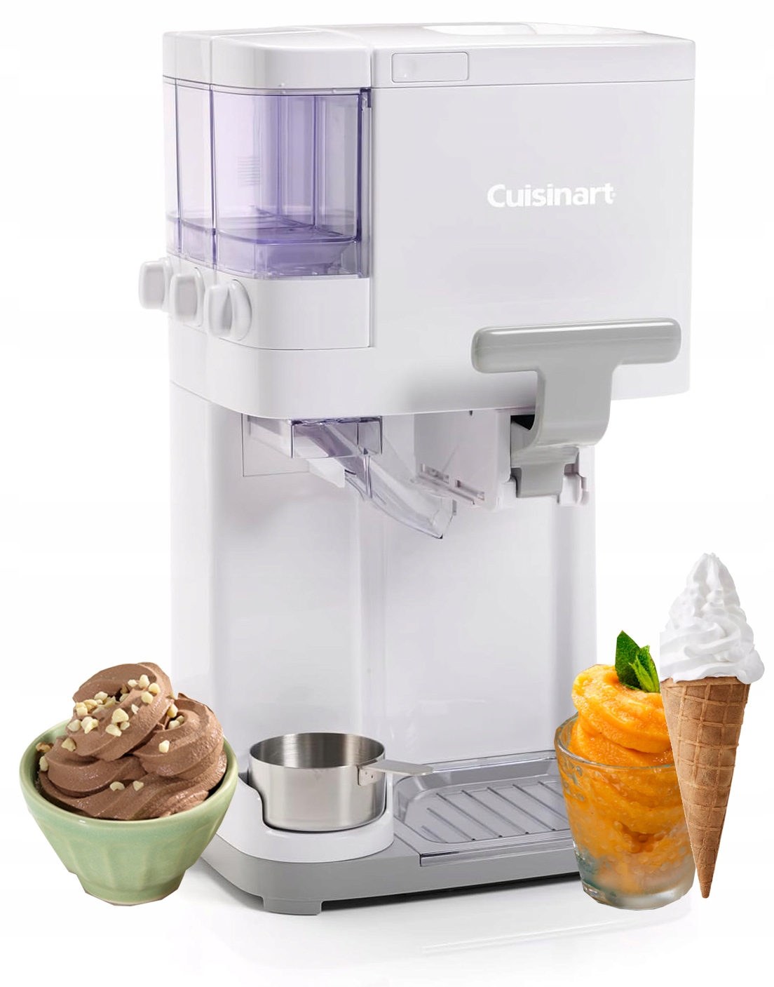 Strojček Na Zmrzlinu A Sorbety Cuisinart ICE48E S Modulmi Na Posyp 1,5 L
