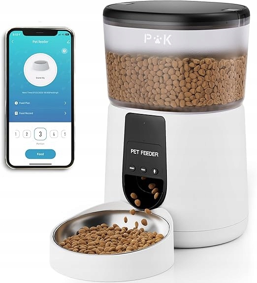 Puppy Kitty Automat na krmivo pro kočky a psy, Wi-Fi