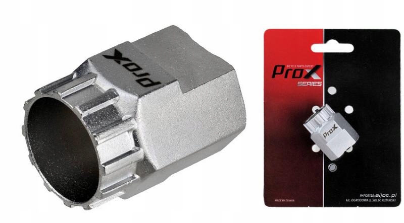 

Klucz Prox do kasety chrom logo Rower