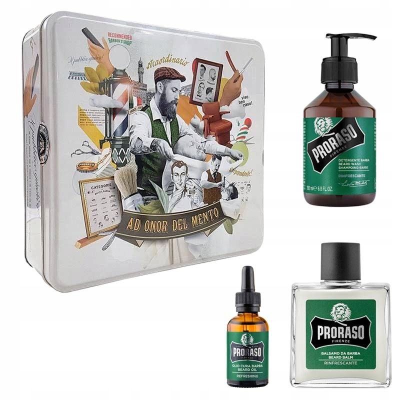 

Proraso Zestaw do brody kosmetyki Refreshing Beard