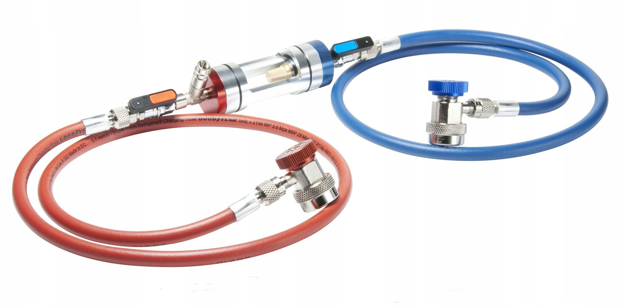 Wziernik oleju PAG POE UV do auto klimatyzacji R134a R404a R407c