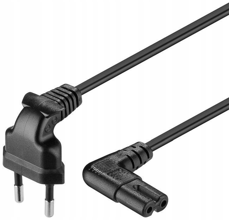 Goobay 97350 Euro connection cord, both ends angle