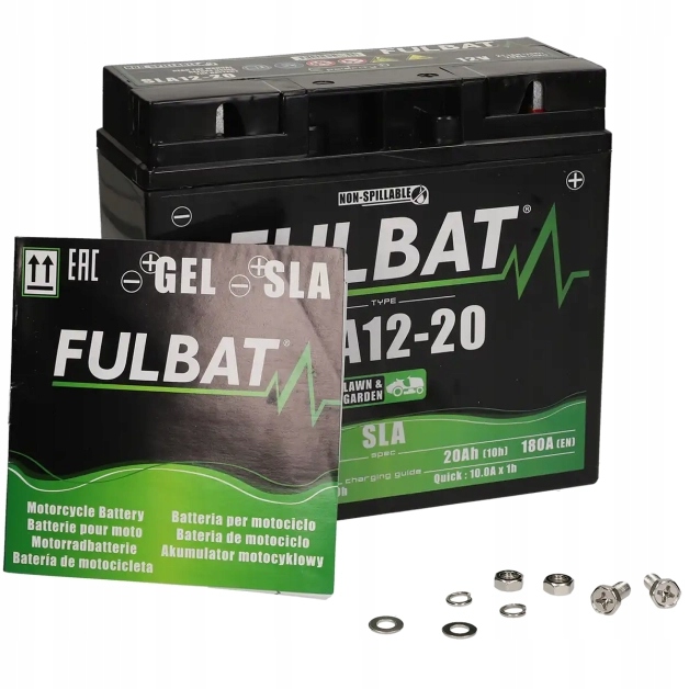 Akumulator Żelowy Kosiarka Traktorek Fulbat P+ SLA12-20 Agm 12V 20Ah Garden