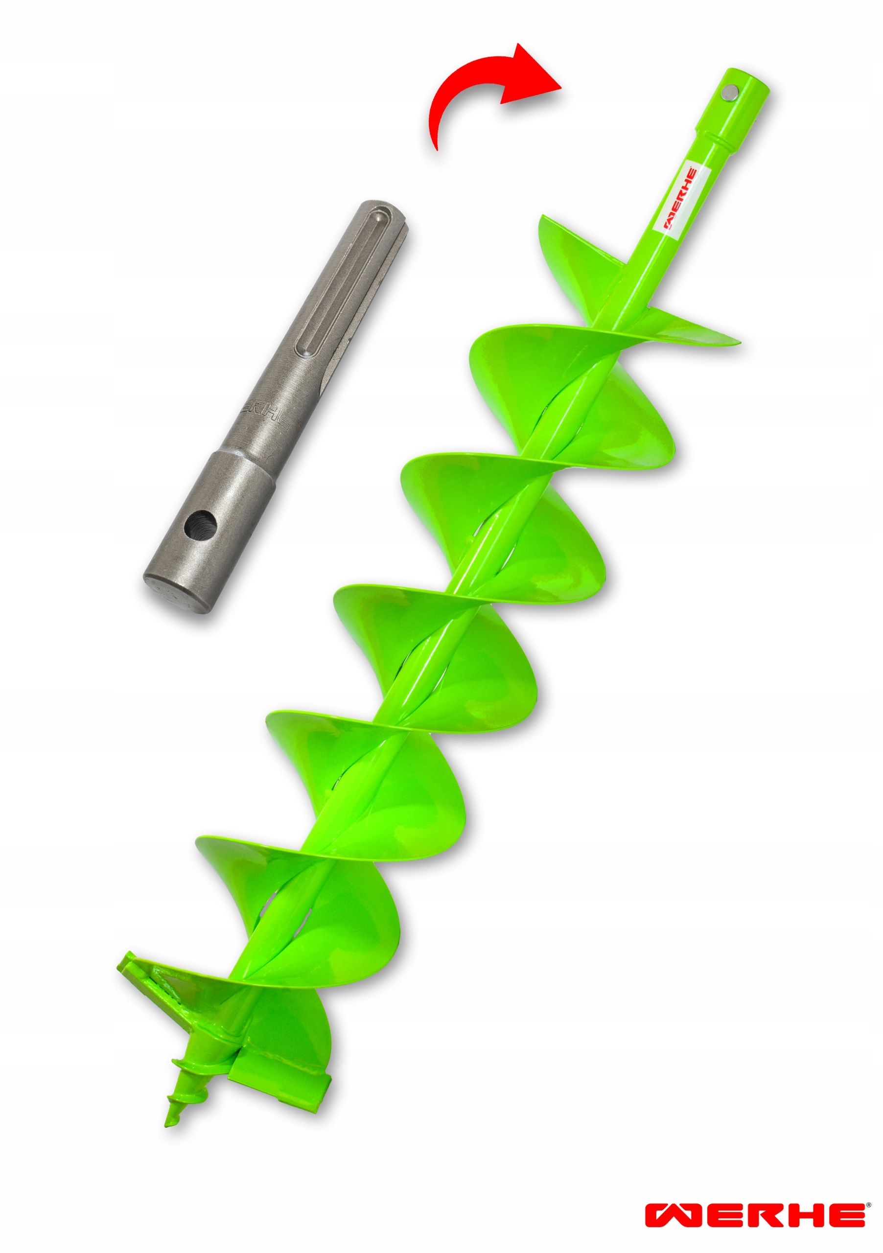 

Świder Wiertło do Gleby 180H mm Adapter Sds Max